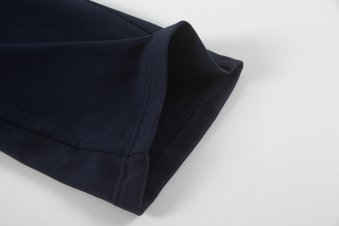 Alo Yoga Accolade Straight-leg Cotton-jersey Jogging Bottoms K504 Dark Blue