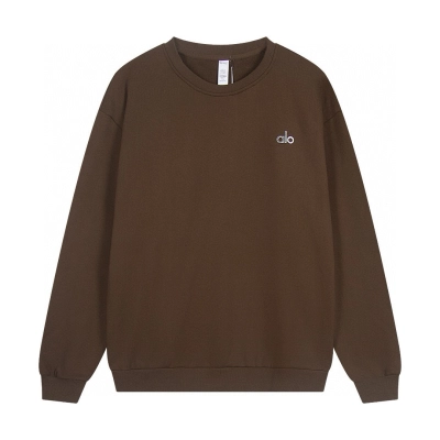 Alo Yoga Crewneck Sweatshirt K501 Brown 01