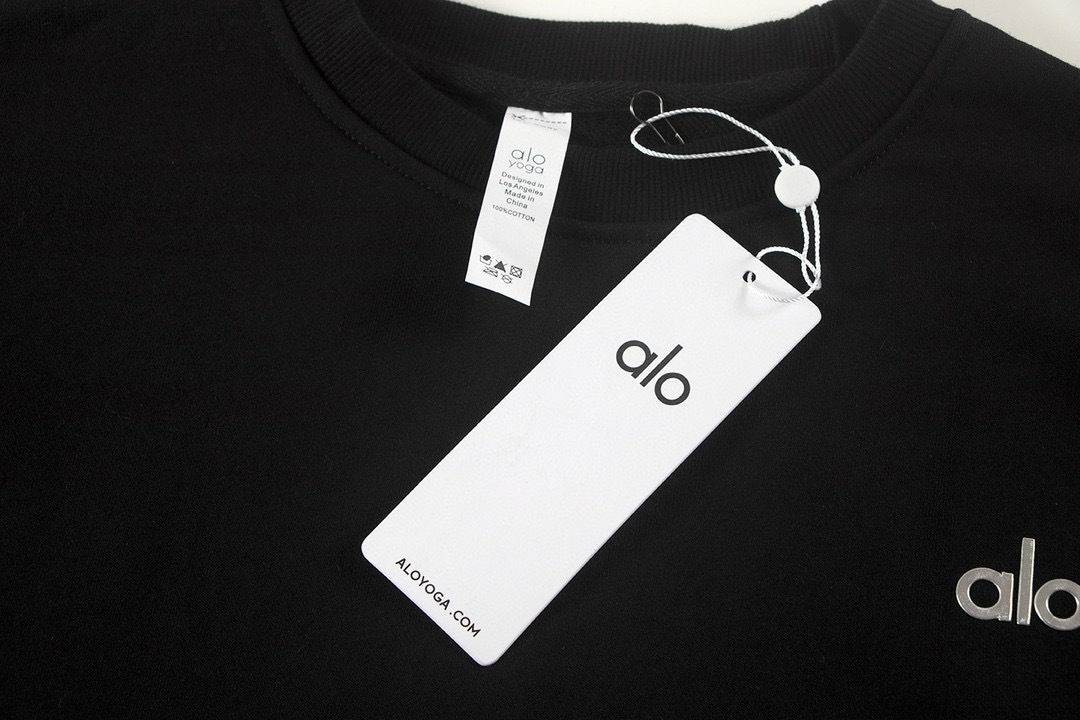 Alo Yoga Crewneck Sweatshirt K501 Black