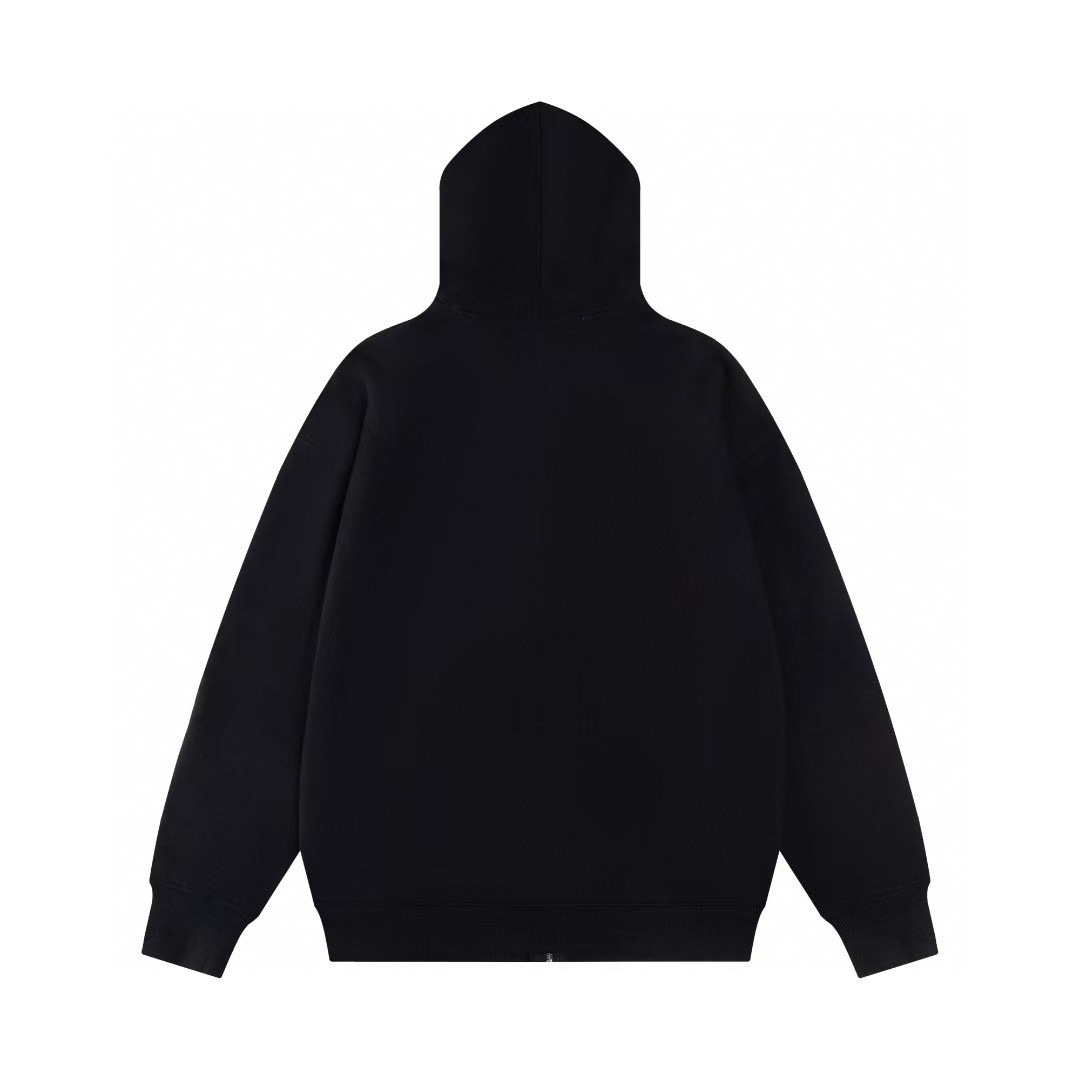 Alo Yoga Zip-Up Hoodie K521 Black