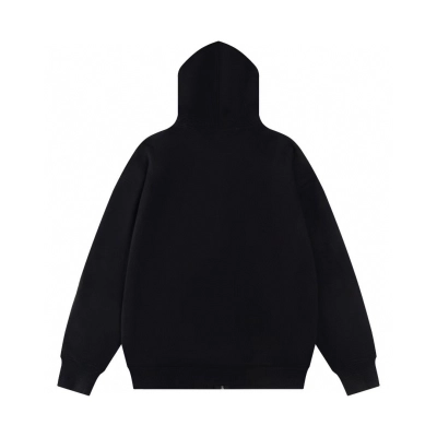 Alo Yoga Zip-Up Hoodie K521 Black 02