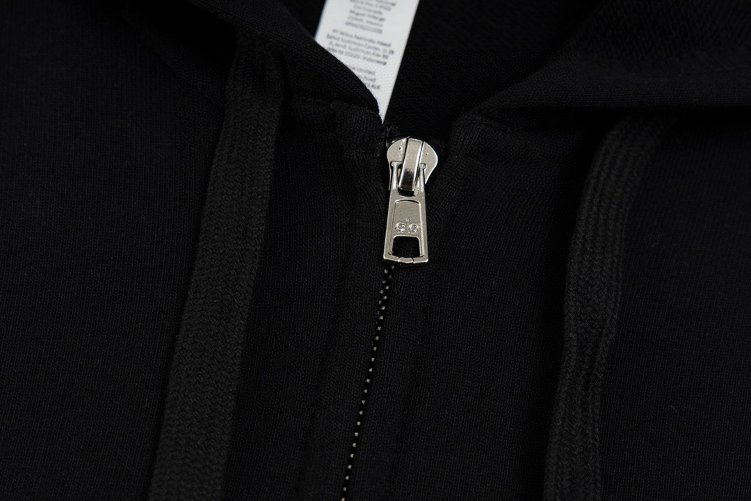 Alo Yoga Zip-Up Hoodie K521 Black
