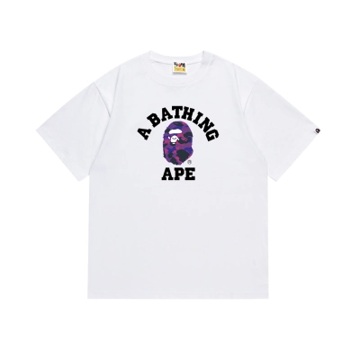 Bape T-shirt #162 White/Black 02