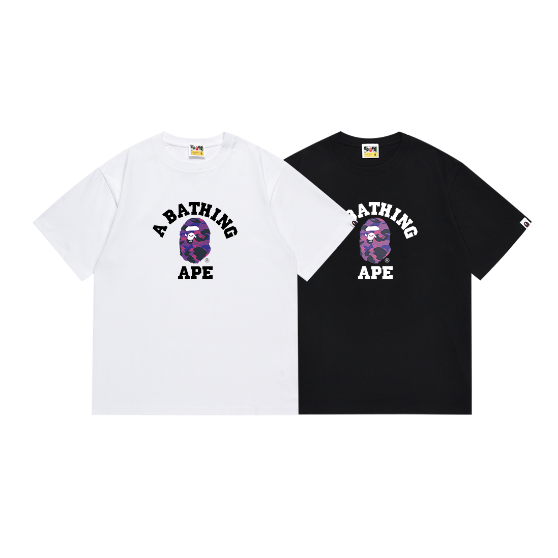 Bape T-shirt #162 White/Black