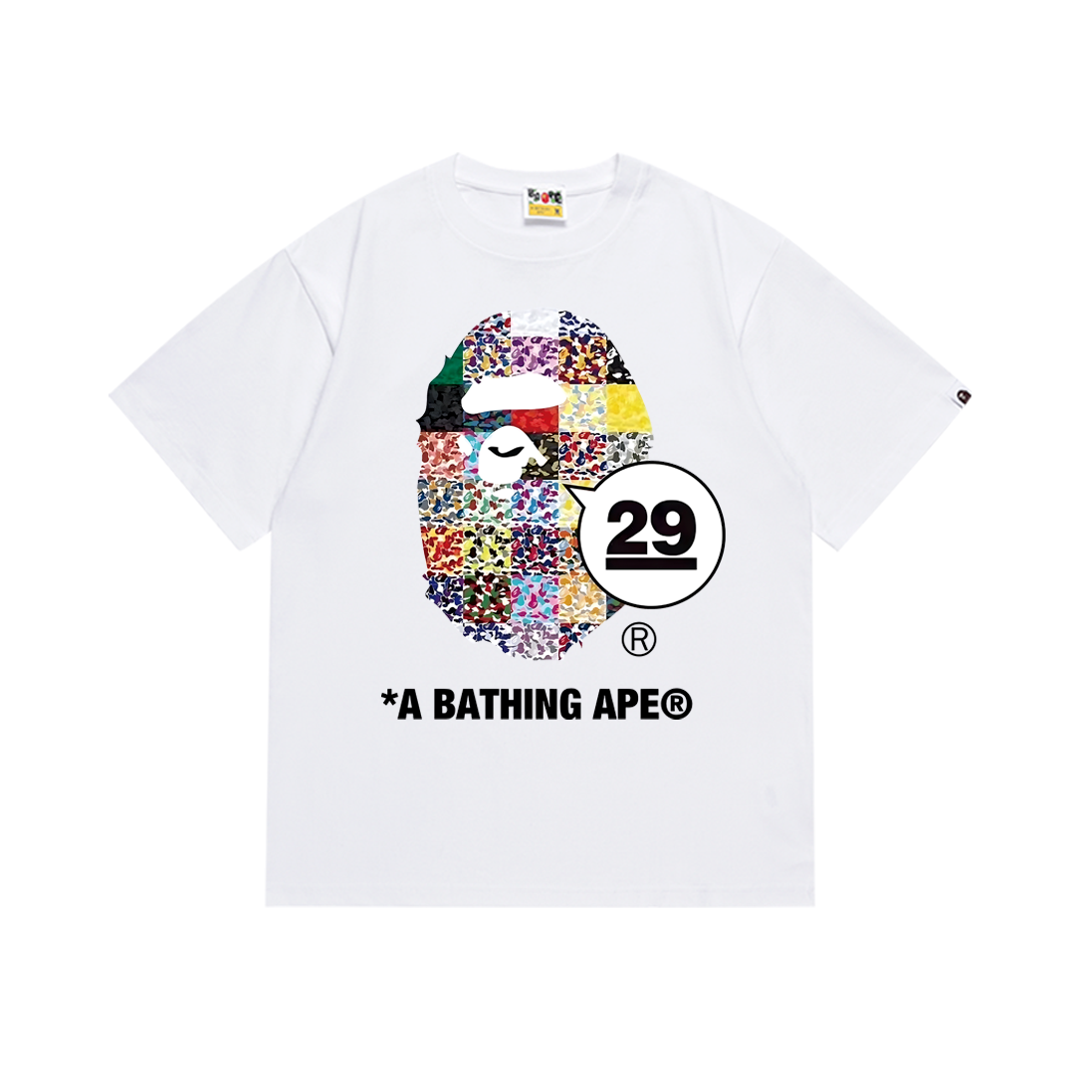 Bape T-shirt #227 White/Black