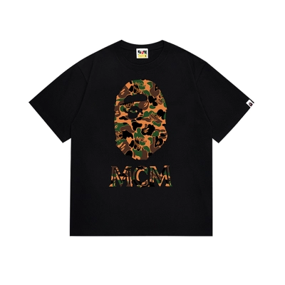 Bape T-shirt #234 White/Black 01