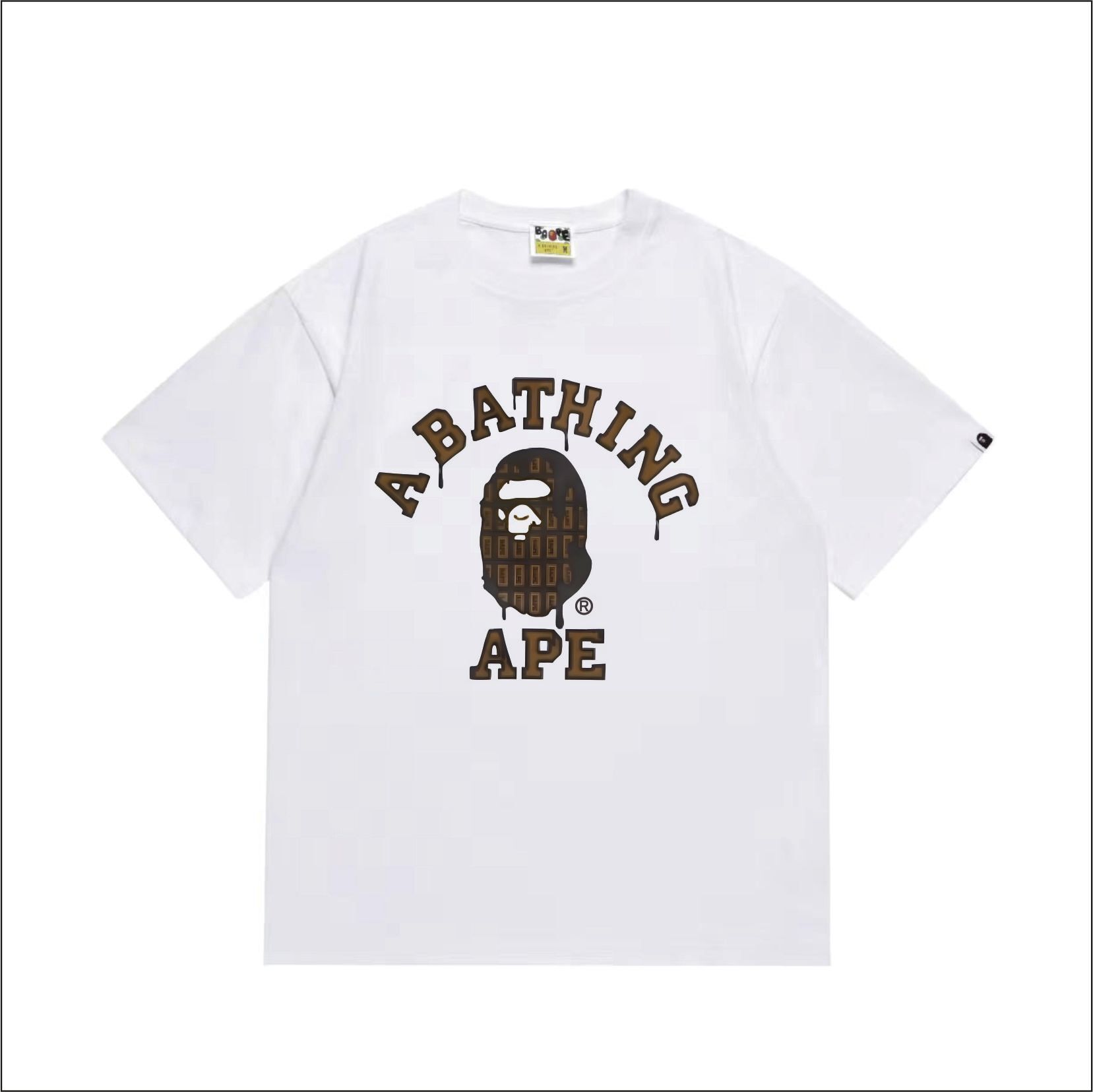Bape T-shirt #267 White/Black