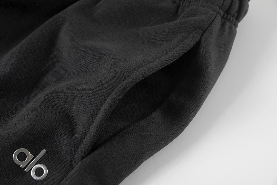 Alo Yoga Accolade Straight-leg Cotton-jersey Jogging Bottoms K504 Dark Gray