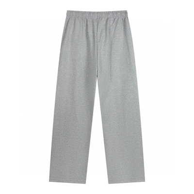 Alo Yoga Accolade Straight-leg Cotton-jersey Jogging Bottoms K504 Gray 02