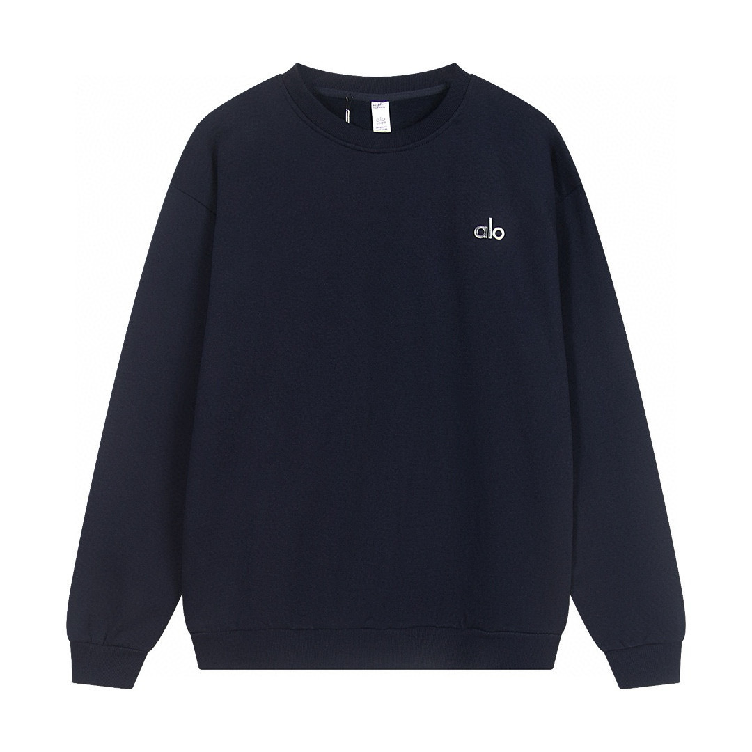 Alo Yoga Crewneck Sweatshirt K501 Dark Blue