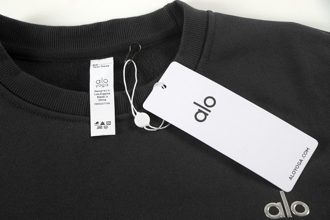 Alo Yoga Crewneck Sweatshirt K501 Dark Gray