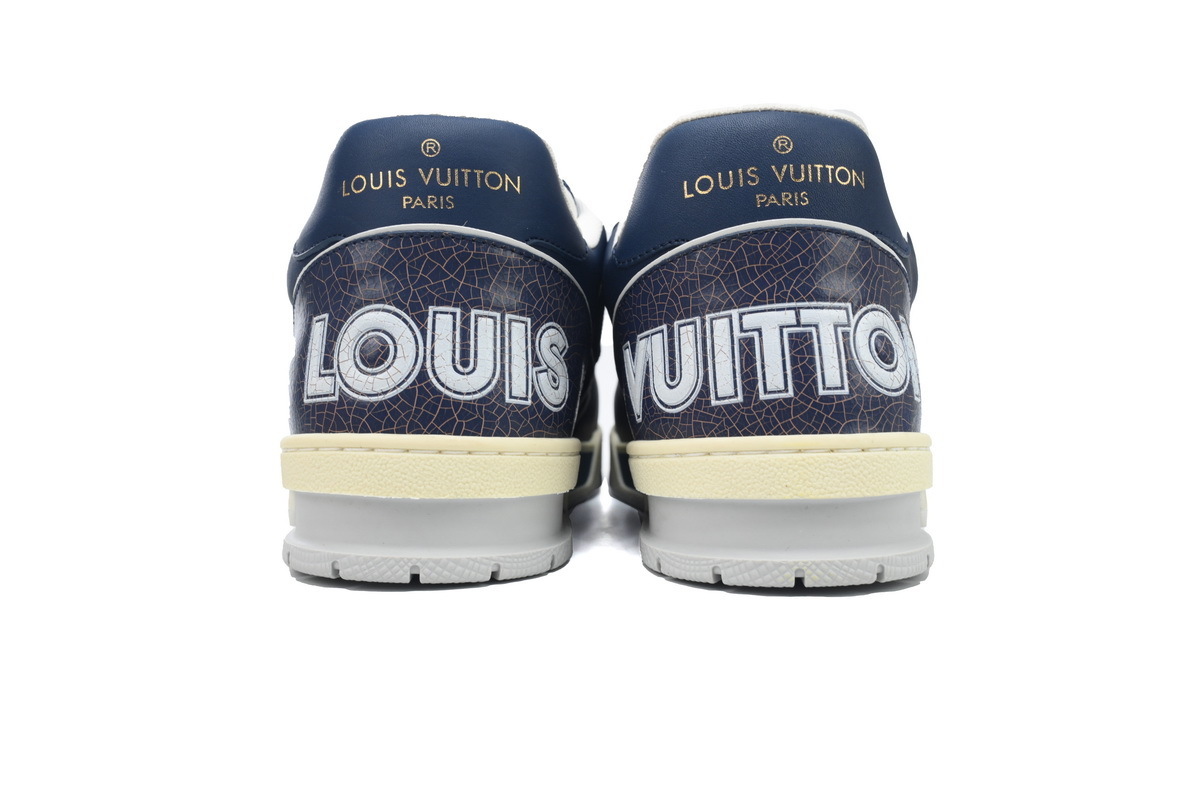 Louis Vuitton Trainer Navy Mesh 1A9DEF