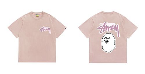 Bape T-shirt #206 Collaboration T-Shirt White/Black/Gray/Pink/Red