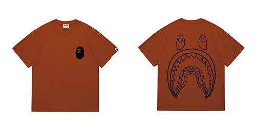 Bape T-shirt #215 T-Shirt White/Black/Gray/Pink/Red