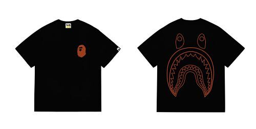 Bape T-shirt #215 T-Shirt White/Black/Gray/Pink/Red