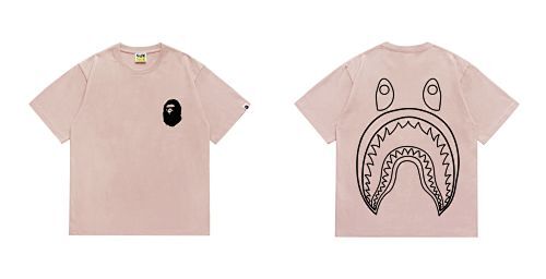 Bape T-shirt #215 T-Shirt White/Black/Gray/Pink/Red