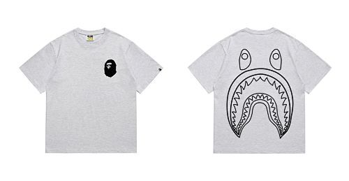 Bape T-shirt #215 T-Shirt White/Black/Gray/Pink/Red