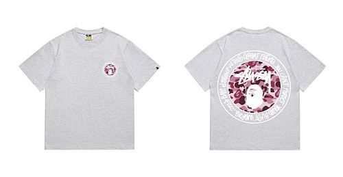 Bape T-shirt #216 T-Shirt White/Black/Gray/Pink/Red