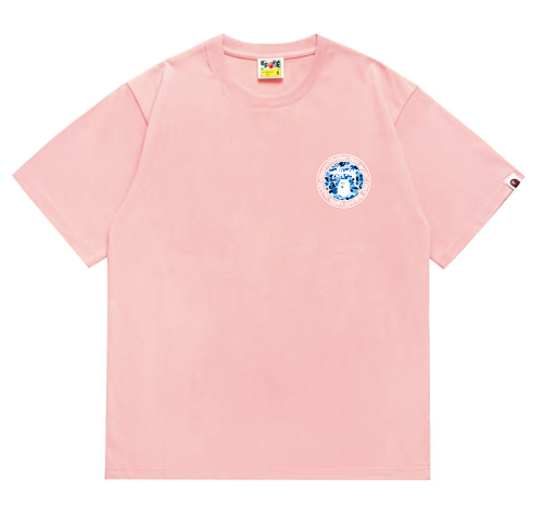 Bape T-shirt #218 T-Shirt White/Black/Gray/Pink/Red