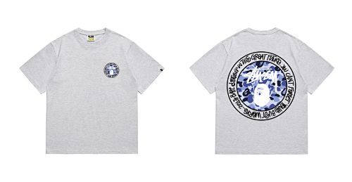 Bape T-shirt #218 T-Shirt White/Black/Gray/Pink/Red