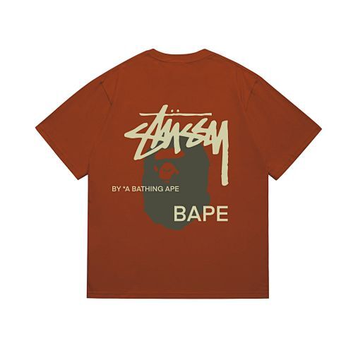 Bape T-shirt #210 T-Shirt White/Black/Gray/Pink/Red