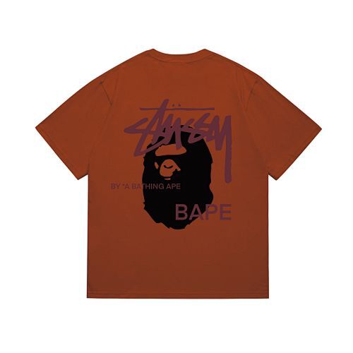 Bape T-shirt #210 T-Shirt White/Black/Gray/Pink/Red