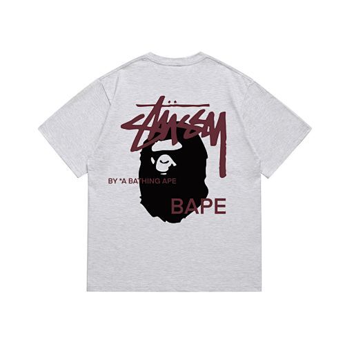 Bape T-shirt #210 T-Shirt White/Black/Gray/Pink/Red