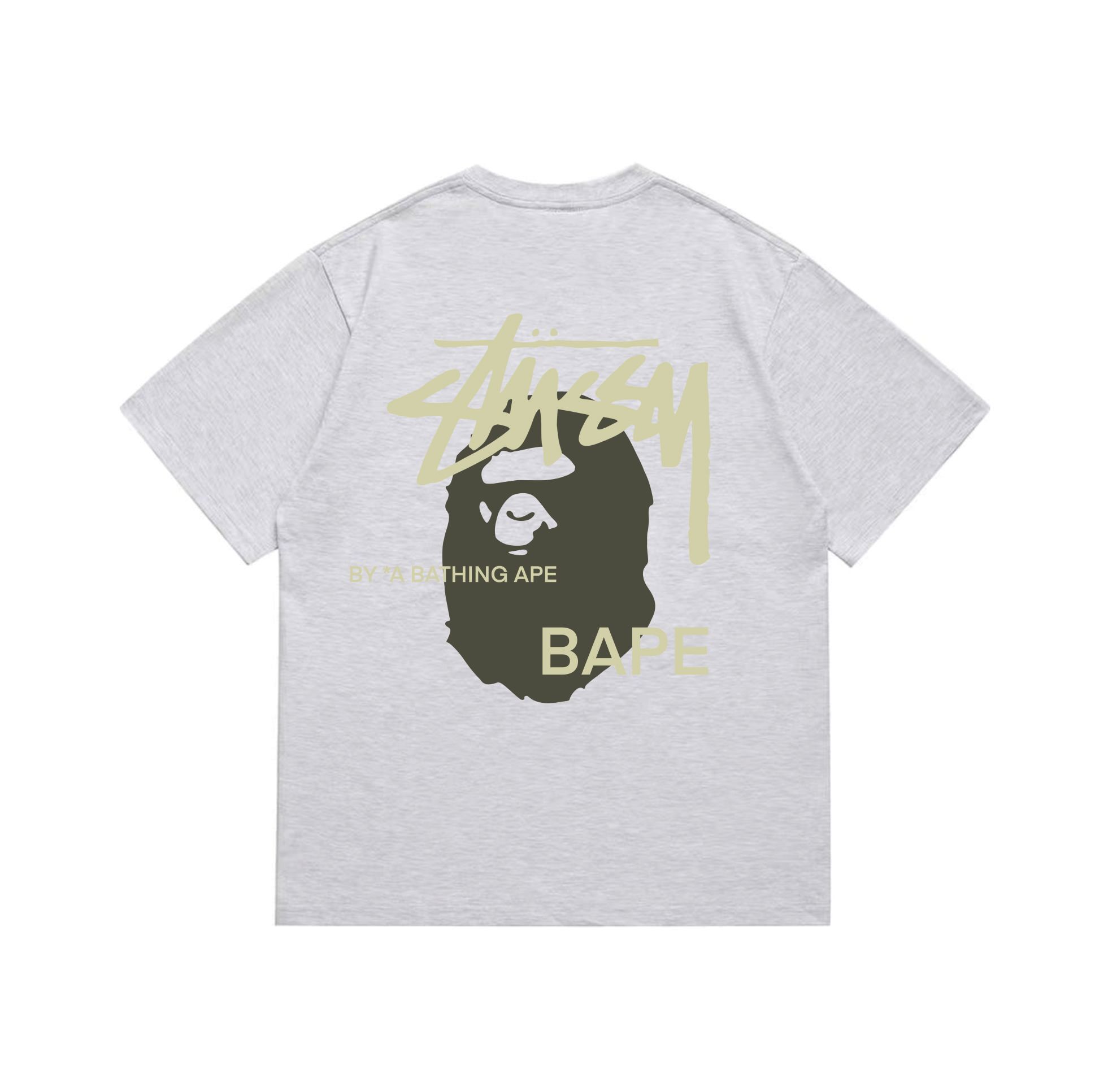 Bape T-shirt #210 T-Shirt White/Black/Gray/Pink/Red