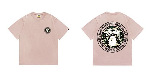Bape T-shirt #219 T-Shirt White/Black/Gray/Pink/Red
