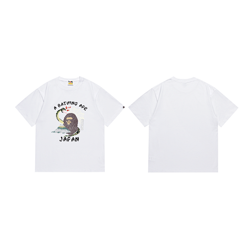 Bape T-shirt #220 T-Shirt White/Black