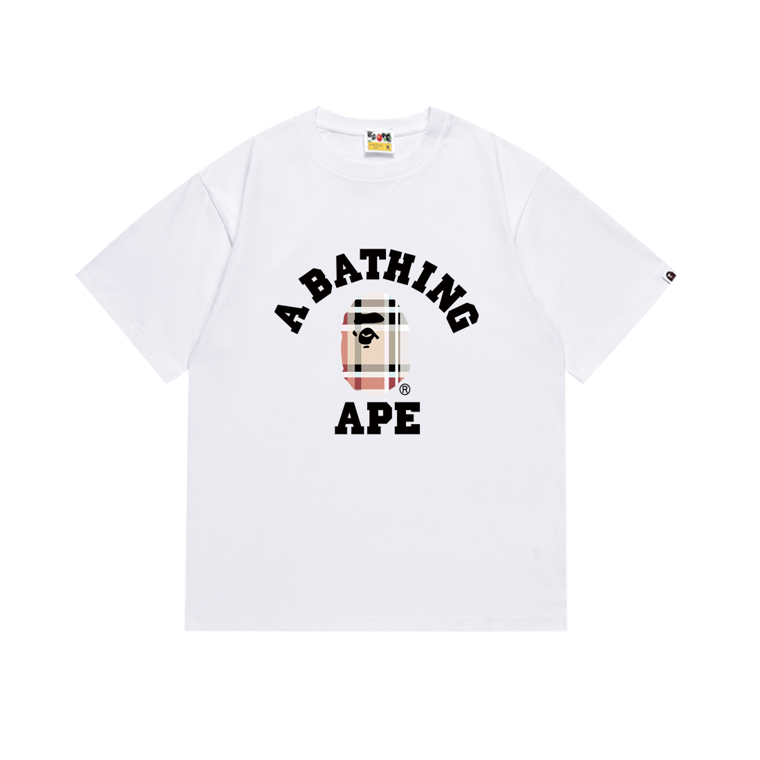 Bape T-shirt #222 T-Shirt White/Black