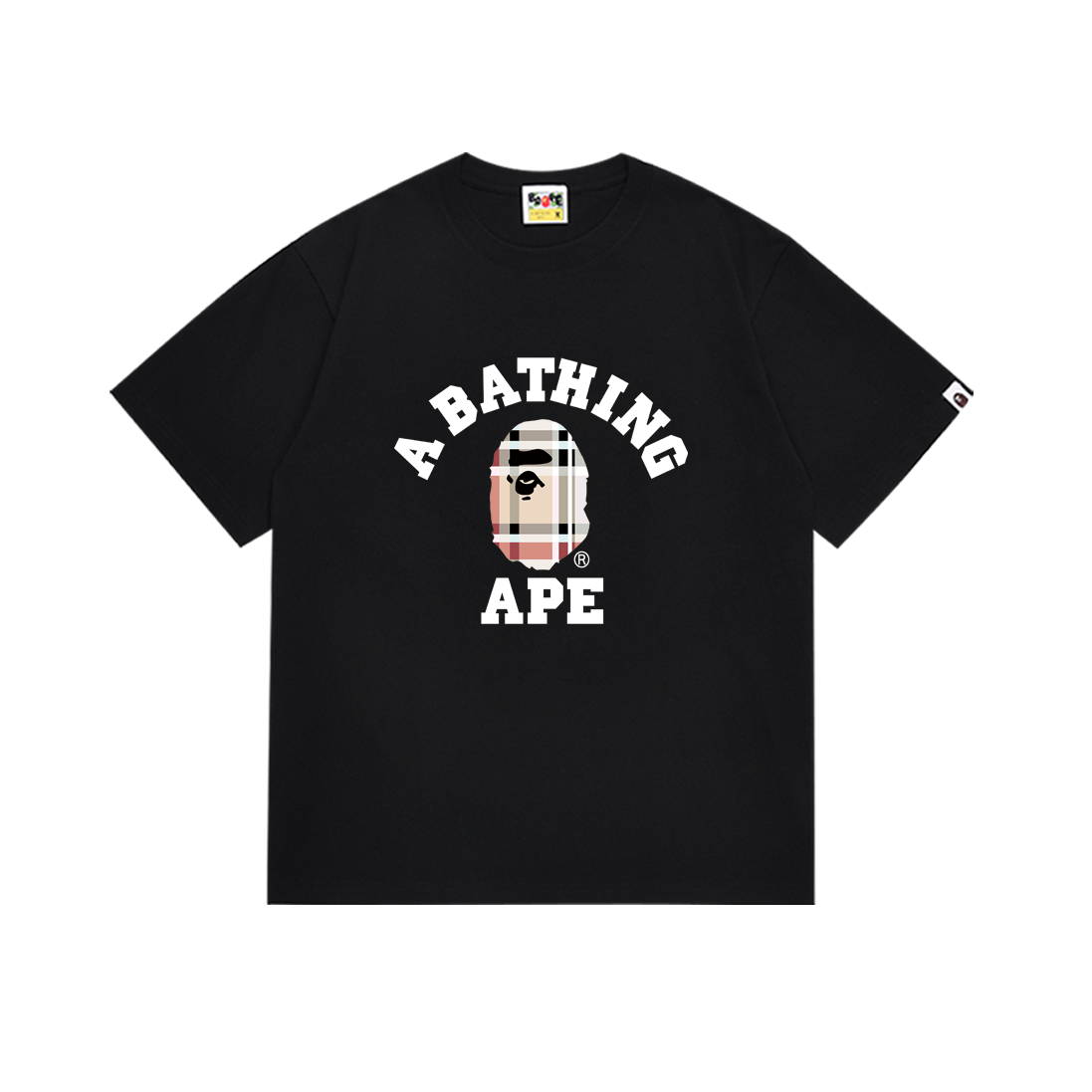 Bape T-shirt #222 T-Shirt White/Black