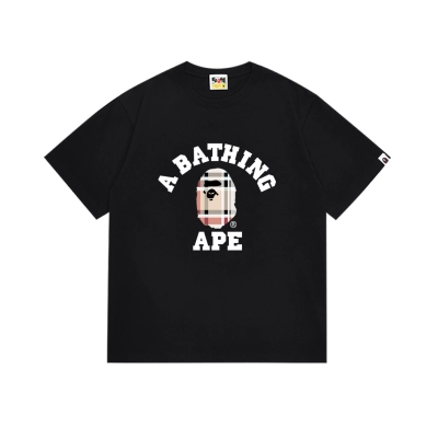 Bape T-shirt #222 T-Shirt White/Black 02