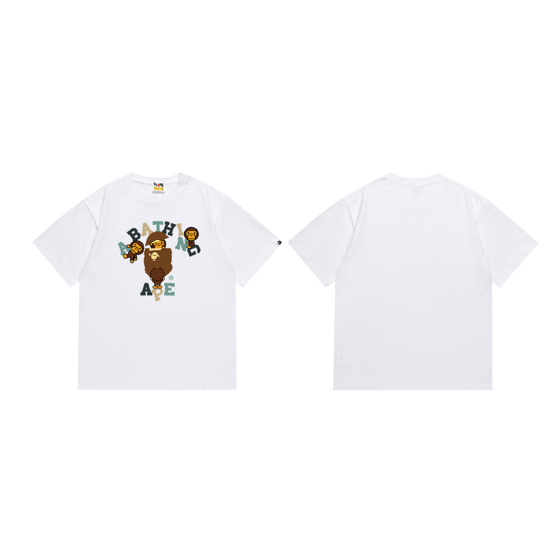 Bape T-shirt #238 T-Shirt White/Black