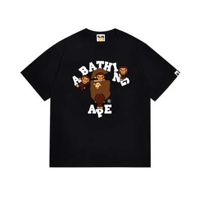 Bape T-shirt #239 T-Shirt White/Black 01