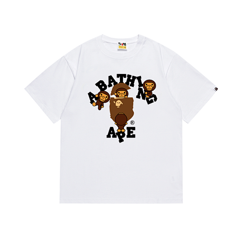 Bape T-shirt #239 T-Shirt White/Black