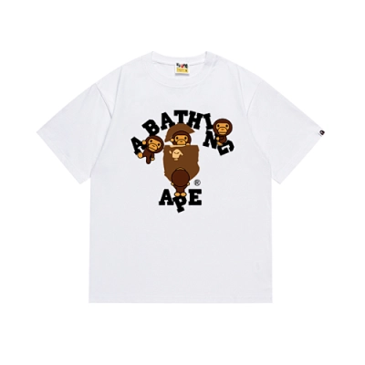 Bape T-shirt #239 T-Shirt White/Black 02