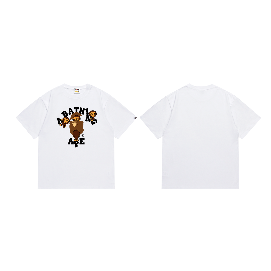 Bape T-shirt #239 T-Shirt White/Black