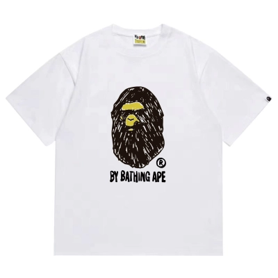 Bape T-shirt #241 T-Shirt White/Black 01
