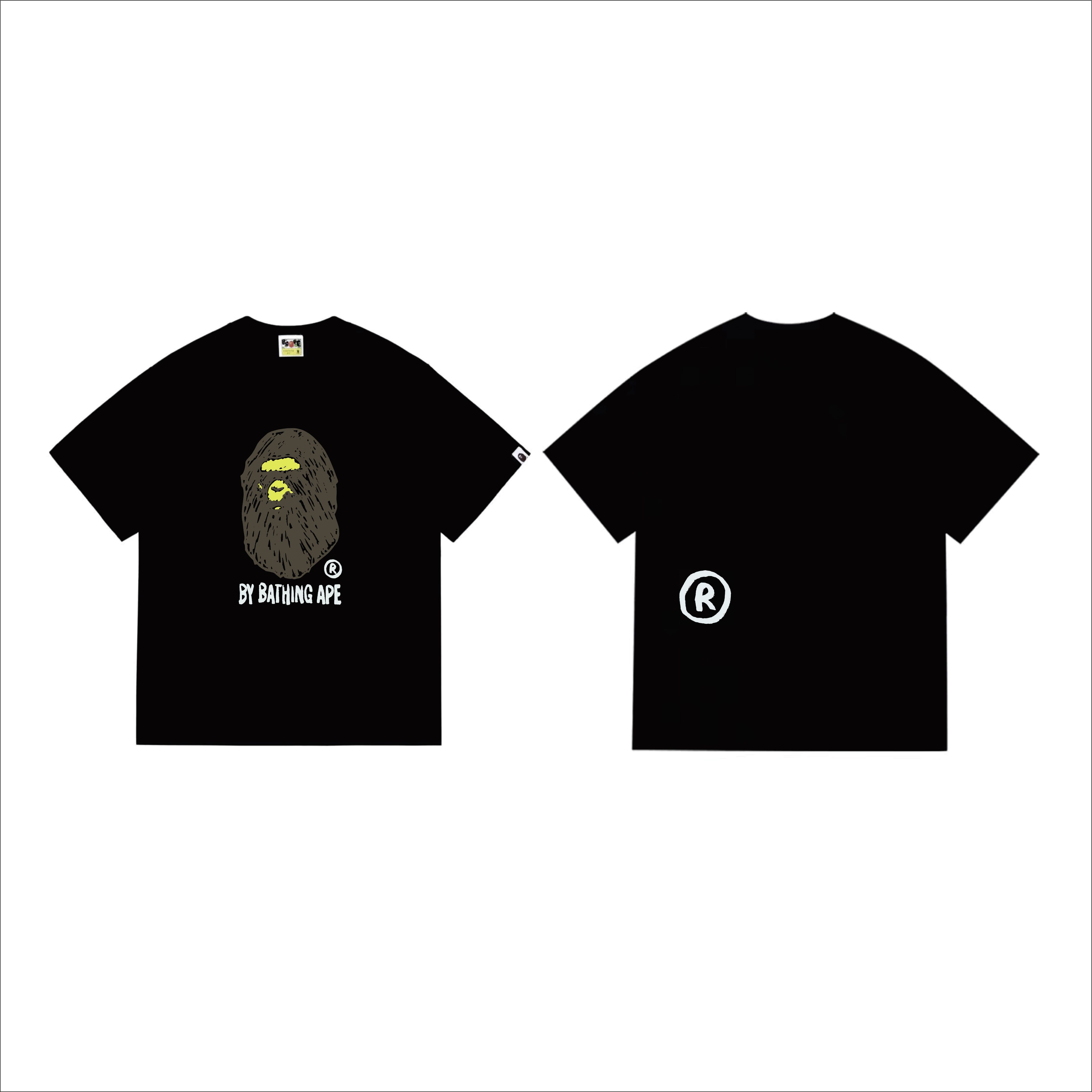 Bape T-shirt #241 T-Shirt White/Black