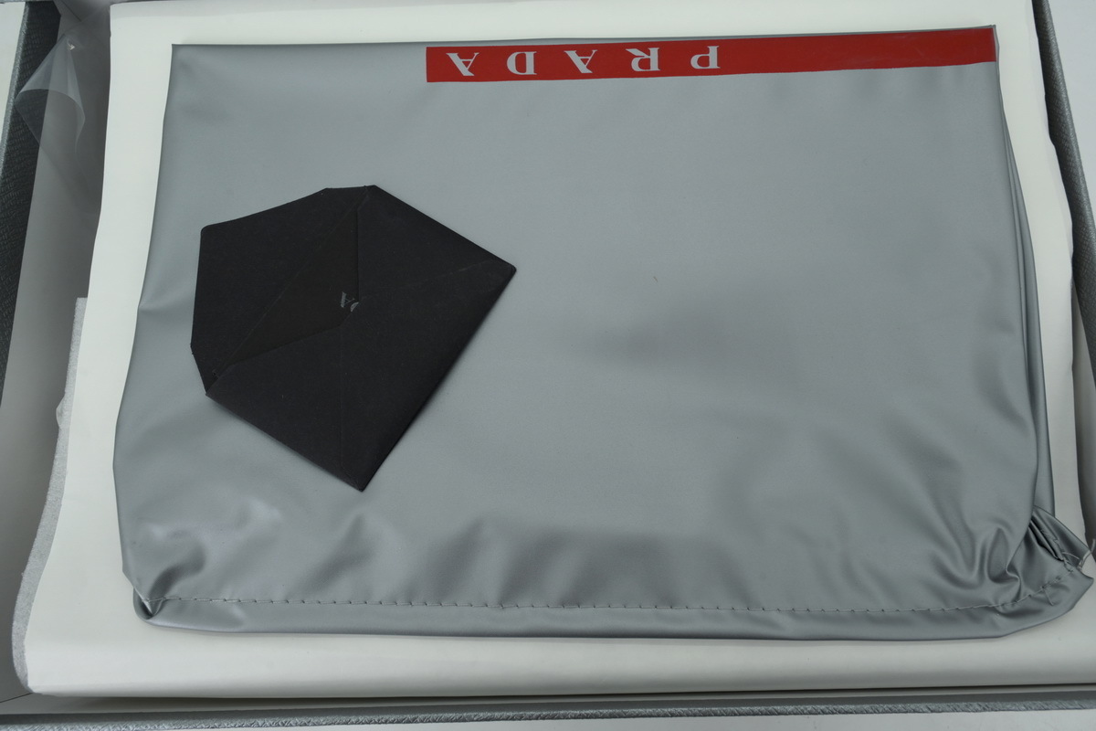 Prada America's Cup Patent Purple and Silver