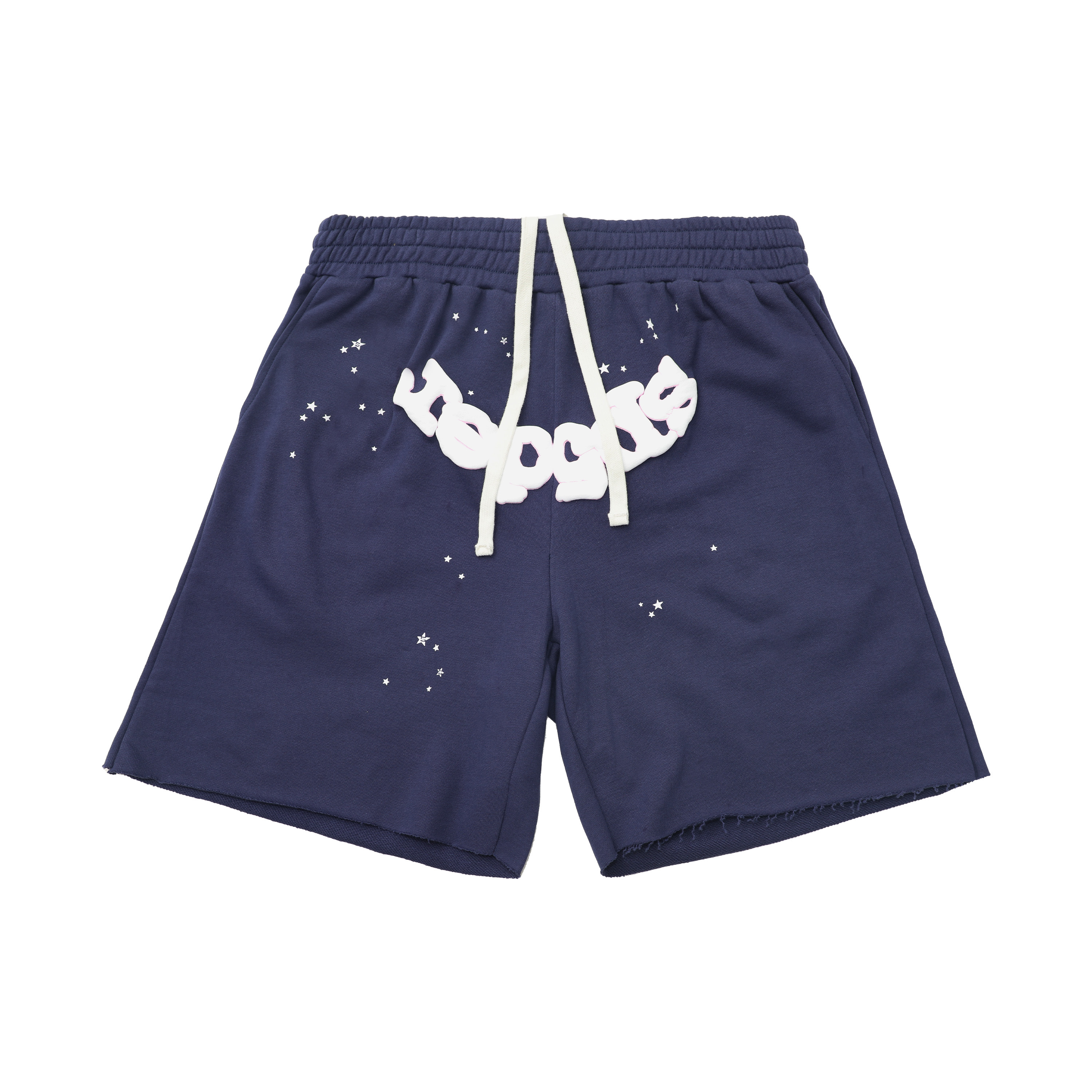 Sp5der Sweatshort #199 Gray/Blue