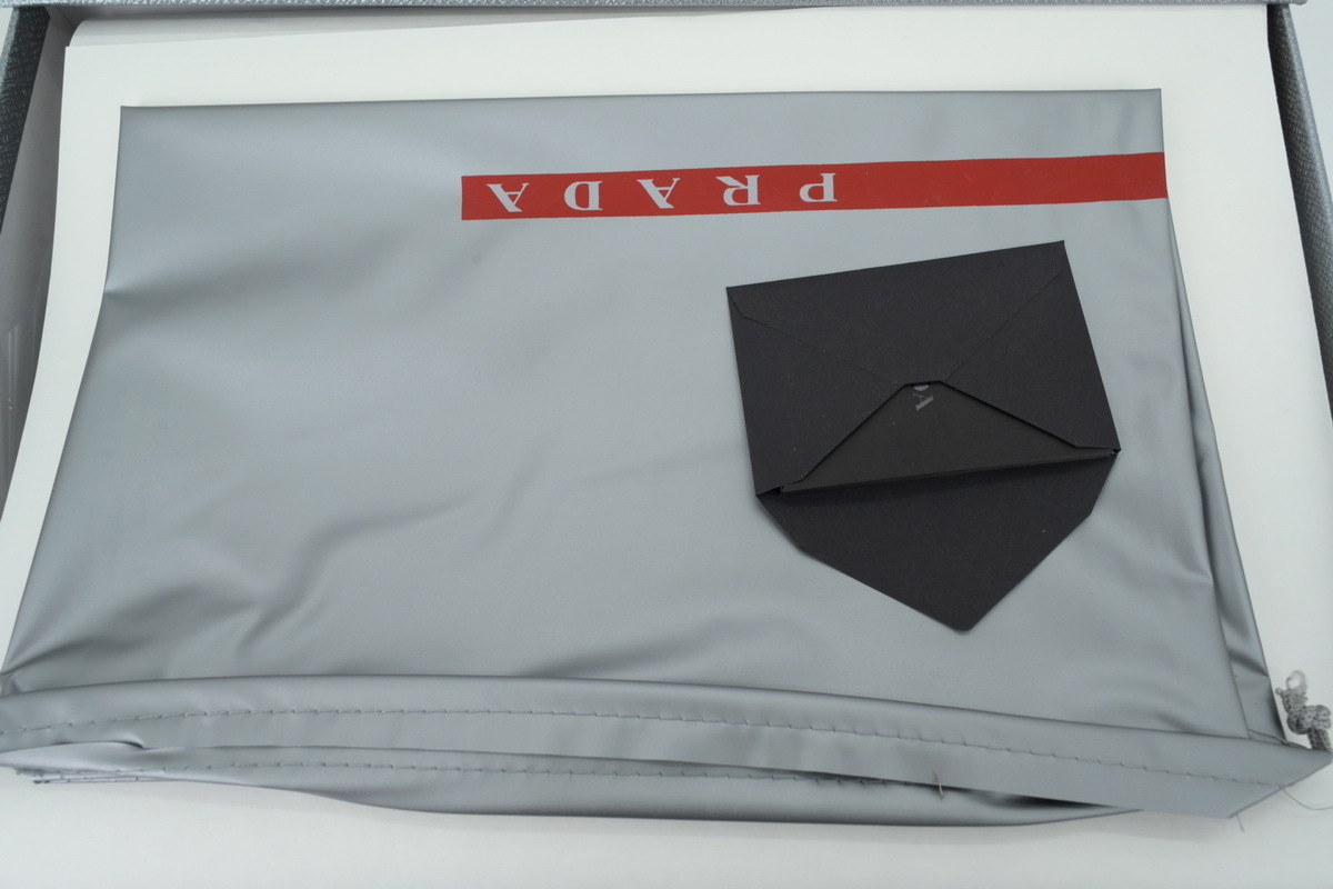 Prada America's Cup Patent Black and White