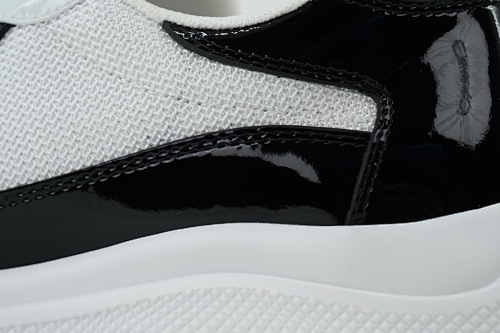 Prada America's Cup Patent Black and White