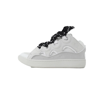 Lanvin Curb Sneakers White 01