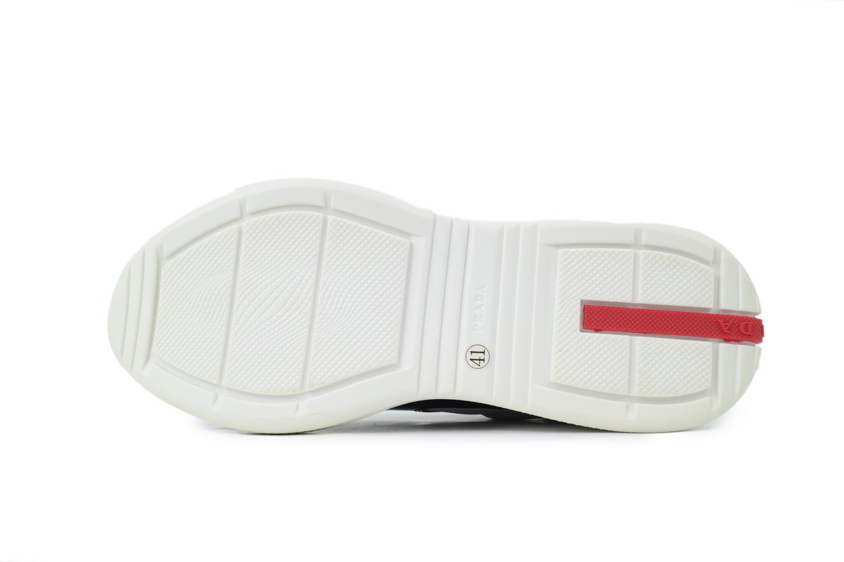 Prada America's Cup Patent Black Gray