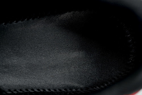 Prada America's Cup Patent Black Red Tail