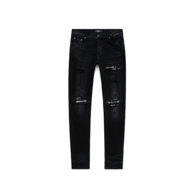 Amiri MX1 Bandana Black Jeans 01