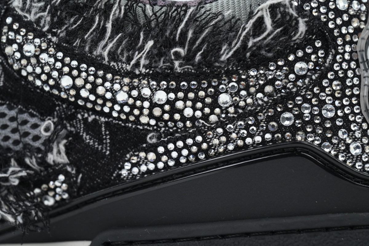 Louis Vuitton LV Skate Trainer Black Swarovski Monogran 1ABMHV