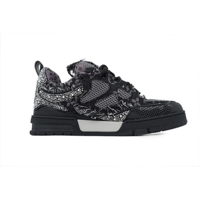 Louis Vuitton LV Skate Trainer Black Swarovski Monogran 1ABMHV 02
